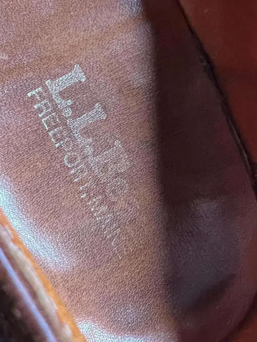 L.L.Bean‎ Shoes Mens 9.5 Brown Leather Derby Oxford Dress Lace Up 55061J
